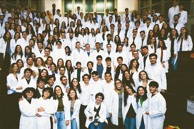 Mauro Glorioso in visita all’Università di Torino (Foto: ©Lorenzo Gorelli)