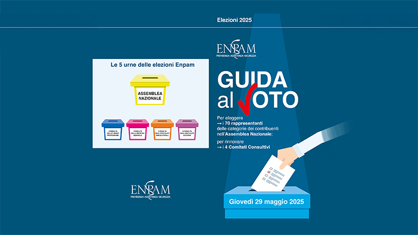 Iscritti Enpam al voto il prossimo 29 maggio. Le istruzioni