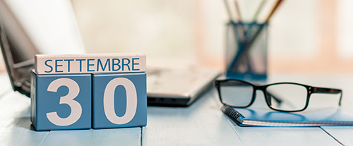 Quota A in otto rate, addebito il 30 settembre