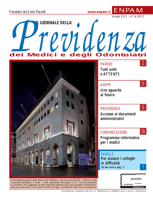 Copertina n. 4 (2011)