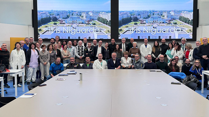 Olimpiadi invernali, la squadra di medici in pista