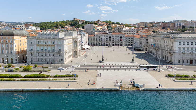 Trieste Piazza Unità d’Italia Waterfront View