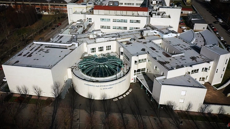 UNIVERSITA’ PIEMONTE ORIENTALE_screenshot da youtube pagina Università