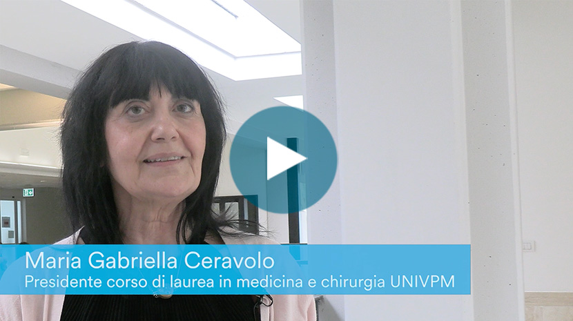 All'Università Politecnica delle Marche gli studenti di medicina ricevono il camice in una cerimonia già al terzo anno di corso di laurea. Maria Gabriella Ceravolo racconta com'è studiare ad Ancona