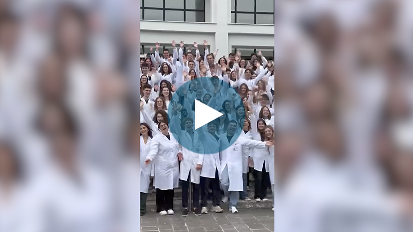 All'Università Politecnica delle Marche gli studenti di medicina ricevono il camice in una cerimonia già al terzo anno di corso di laurea. Maria Gabriella Ceravolo racconta com'è studiare ad Ancona