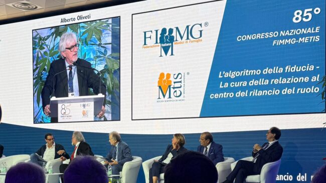 Oliveti al congresso Fimmg 2026