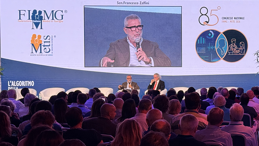 il senatore Zaffini al congresso Fimmg: si vive 84,1 anni, 2,4 sopra la media dei Paesi avanzati, spendendo meno degli altri. La medicina generale costa a ogni cittadino 131 euro all'anno, cioè 11 euro al mese